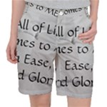 All of Life Come to Me with Ease Joy And Glory 2 Pocket Shorts