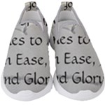 All of Life Come to Me with Ease Joy And Glory 2 Kids  Slip On Sneakers