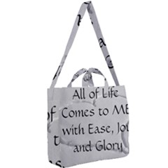 Square Shoulder Tote Bag 