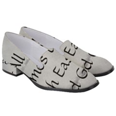 Women s Classic Loafer Heels 