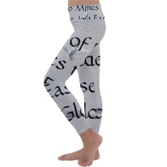 Kids  Lightweight Velour Classic Yoga Leggings 