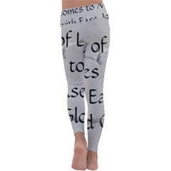 Kids  Lightweight Velour Classic Yoga Leggings 
