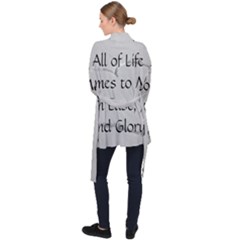 Long Sleeve Velvet Kimono  