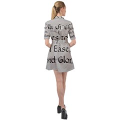 Belted Shirt Dress 