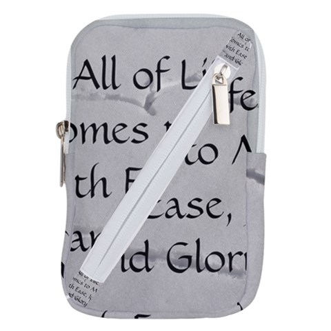 All of Life Come to Me with Ease Joy And Glory 2 Belt Pouch Bag (Large) from ArtsNow.com