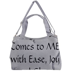 Double Compartment Shoulder Bag 