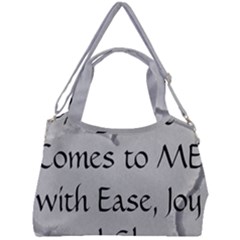Double Compartment Shoulder Bag 