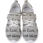 All of Life Come to Me with Ease Joy And Glory 2 Men s Velcro Strap Shoes