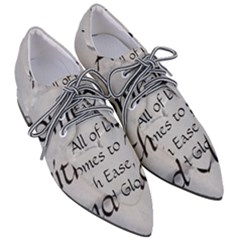 Women s Pointed Oxford Shoes 