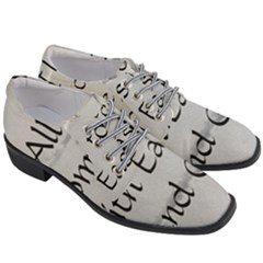 Women Heeled Oxford Shoes 