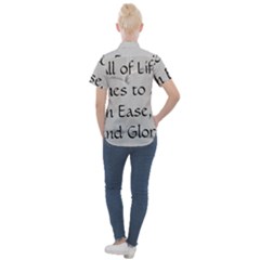 Women s Short Sleeve Pocket Shirt 