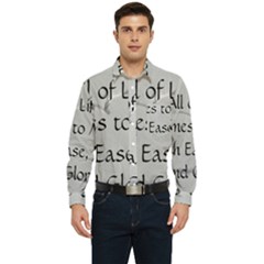Men s Long Sleeve Pocket Shirt  