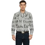 All of Life Come to Me with Ease Joy And Glory 2 Men s Long Sleeve Pocket Shirt 