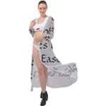 All of Life Come to Me with Ease Joy And Glory 2 Maxi Chiffon Beach Wrap