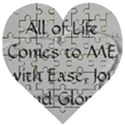 Wooden Puzzle Heart 