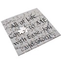 Wooden Puzzle Square 