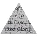 Wooden Puzzle Triangle 