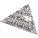 Wooden Puzzle Triangle 