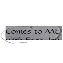 All of Life Come to Me with Ease Joy And Glory 2 Roll Up Canvas Pencil Holder (L) from ArtsNow.com