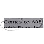All of Life Come to Me with Ease Joy And Glory 2 Roll Up Canvas Pencil Holder (L)