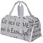 All of Life Come to Me with Ease Joy And Glory 2 Burner Gym Duffel Bag