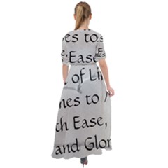 Waist Tie Boho Maxi Dress 