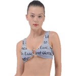 All of Life Come to Me with Ease Joy And Glory 2 Ring Detail Bikini Top