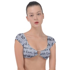 Cap Sleeve Ring Bikini Top 