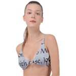 All of Life Come to Me with Ease Joy And Glory 2 Knot Up Bikini Top