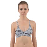 All of Life Come to Me with Ease Joy And Glory 2 Wrap Around Bikini Top