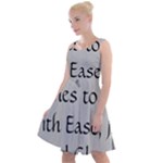 All of Life Come to Me with Ease Joy And Glory 2 Knee Length Skater Dress