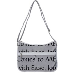 Zip Up Shoulder Bag 