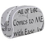 All of Life Come to Me with Ease Joy And Glory 2 Make Up Case (Medium)