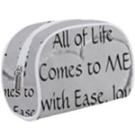 All of Life Come to Me with Ease Joy And Glory 2 Make Up Case (Large)