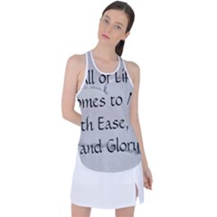 Racer Back Mesh Tank Top 