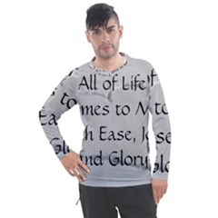 Men s Pique Long Sleeve T-Shirt 