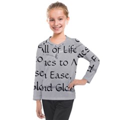 Kids  Long Mesh T-Shirt 