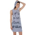 All of Life Come to Me with Ease Joy And Glory 2 Racer Back Hoodie Dress