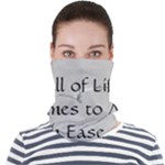 All of Life Come to Me with Ease Joy And Glory 2 Face Seamless Bandana (Adult)