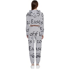 Cropped Zip Up Lounge Set 
