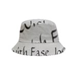 All of Life Come to Me with Ease Joy And Glory 2 Inside Out Bucket Hat (Kids)