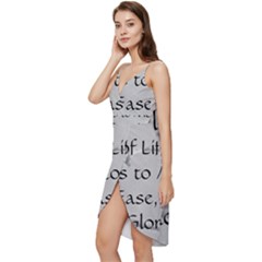 Wrap Frill Dress 