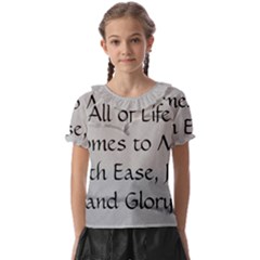 Kids  Frill Chiffon Blouse 