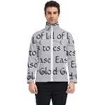 All of Life Come to Me with Ease Joy And Glory 2 Men s Bomber Jacket