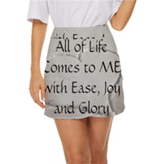 Mini Front Wrap Skirt 