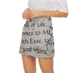 Mini Front Wrap Skirt 