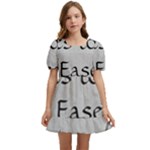 All of Life Come to Me with Ease Joy And Glory 2 Kids  Short Sleeve Dolly Dress