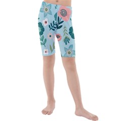 Kids  Mid Length Swim Shorts 