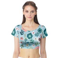 Short Sleeve Crop Top 