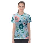 Flower Women s Sport Mesh Tee